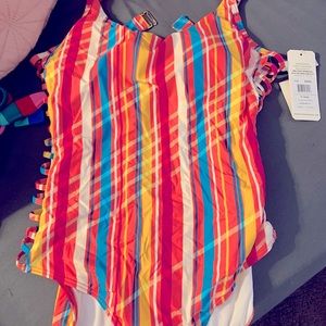 Brand new never worn one piece bathing suit
